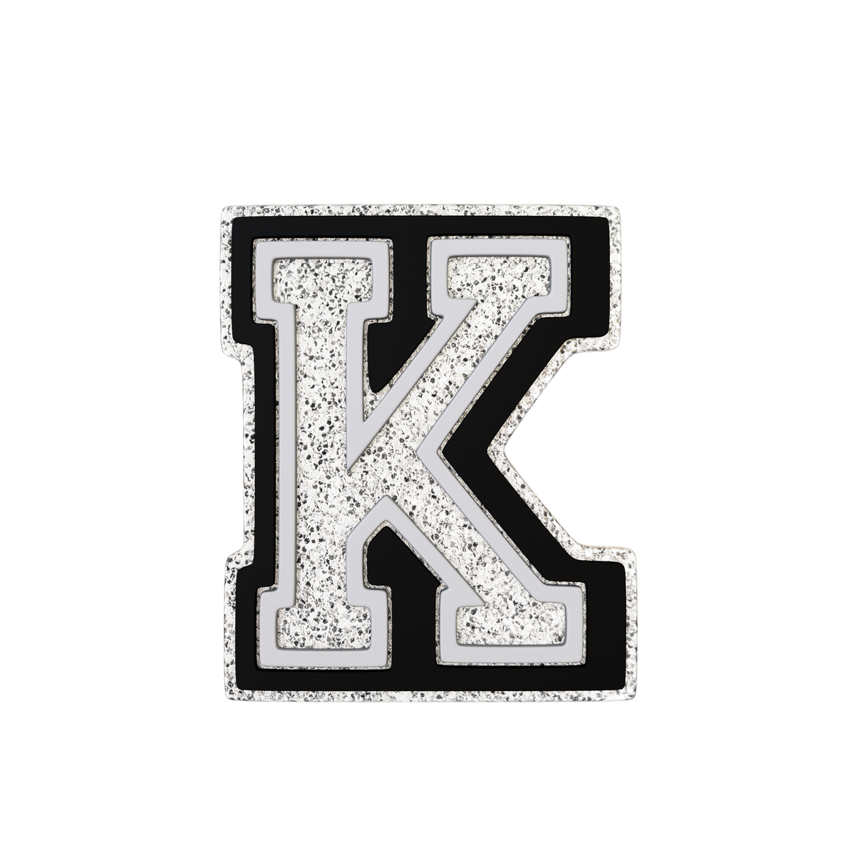 Budz | Silver Letter K image 1
